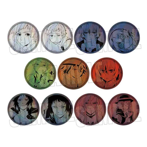 『文豪ストレイドッグス』トレーディングホログラム缶バッジ /第1シーズン【BOX】【202504再販】